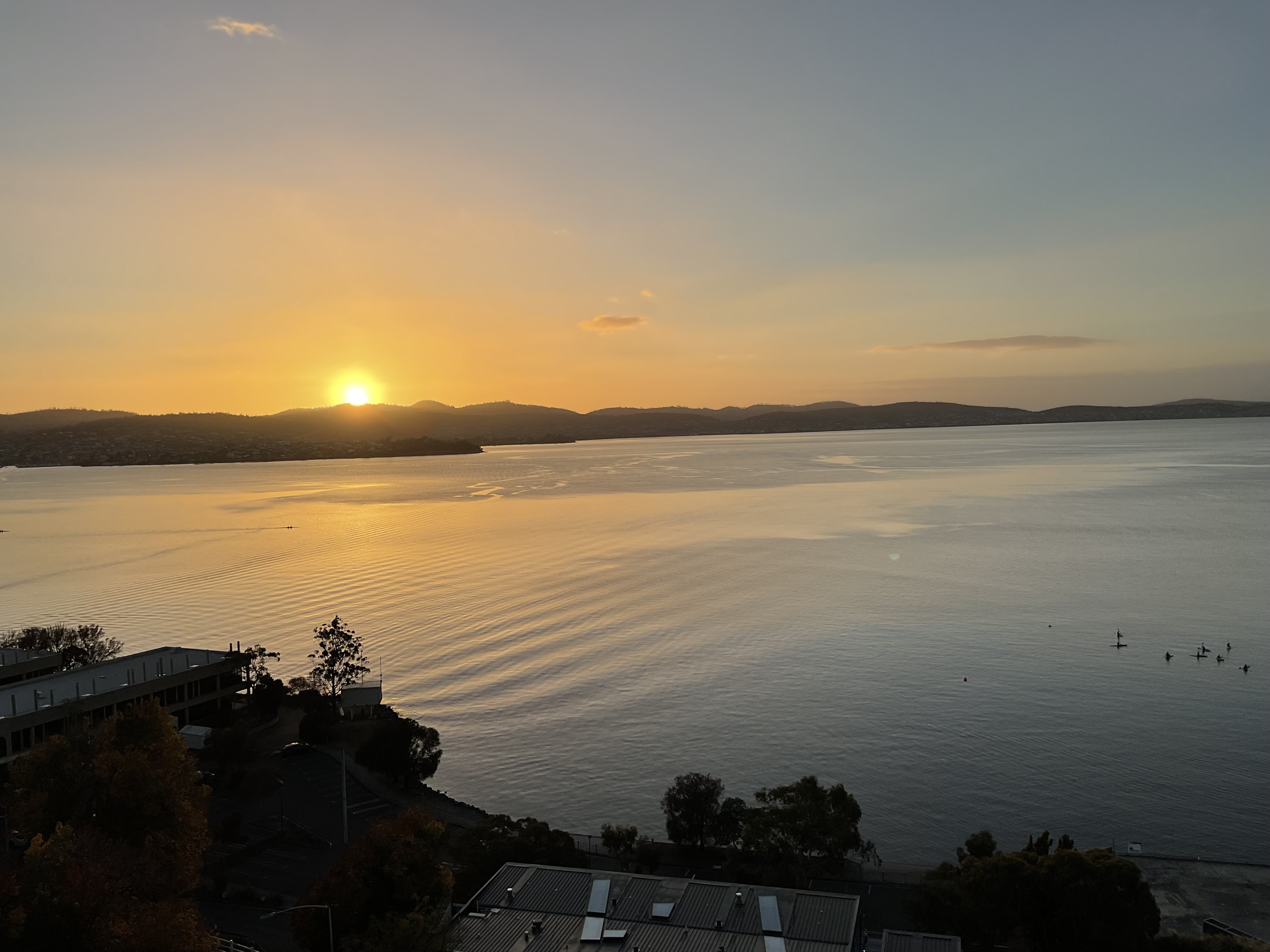 Sunrise from Battery Point